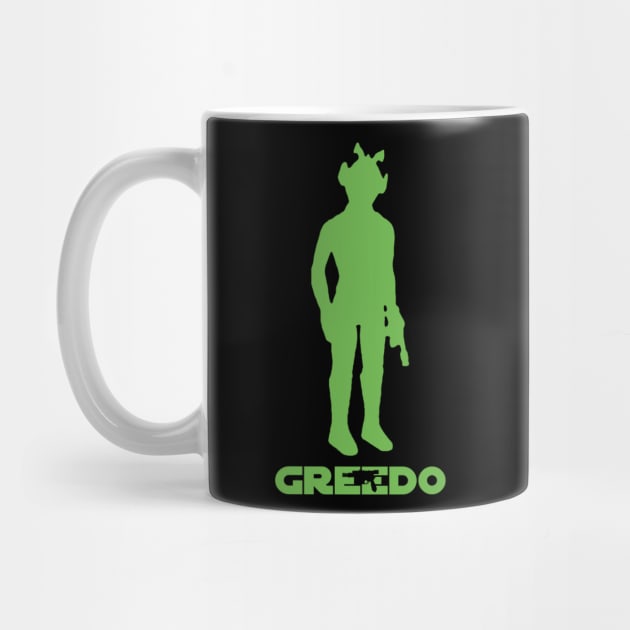 Greedo (Kenner) by My Geeky Tees - T-Shirt Designs